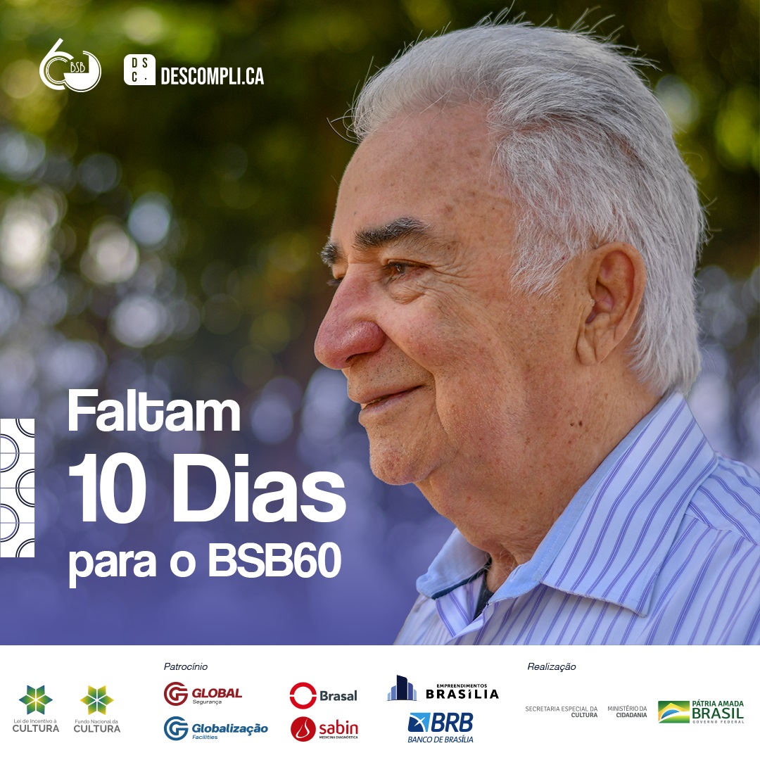 "Bsb60 - Brasília e Seus Pioneiros", da DESCOMPLI.CA e Claraiaboia - Produtora / Capsúla para Empreendimentos Brasília